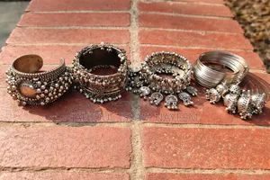German Silver Oxidized Jewelry