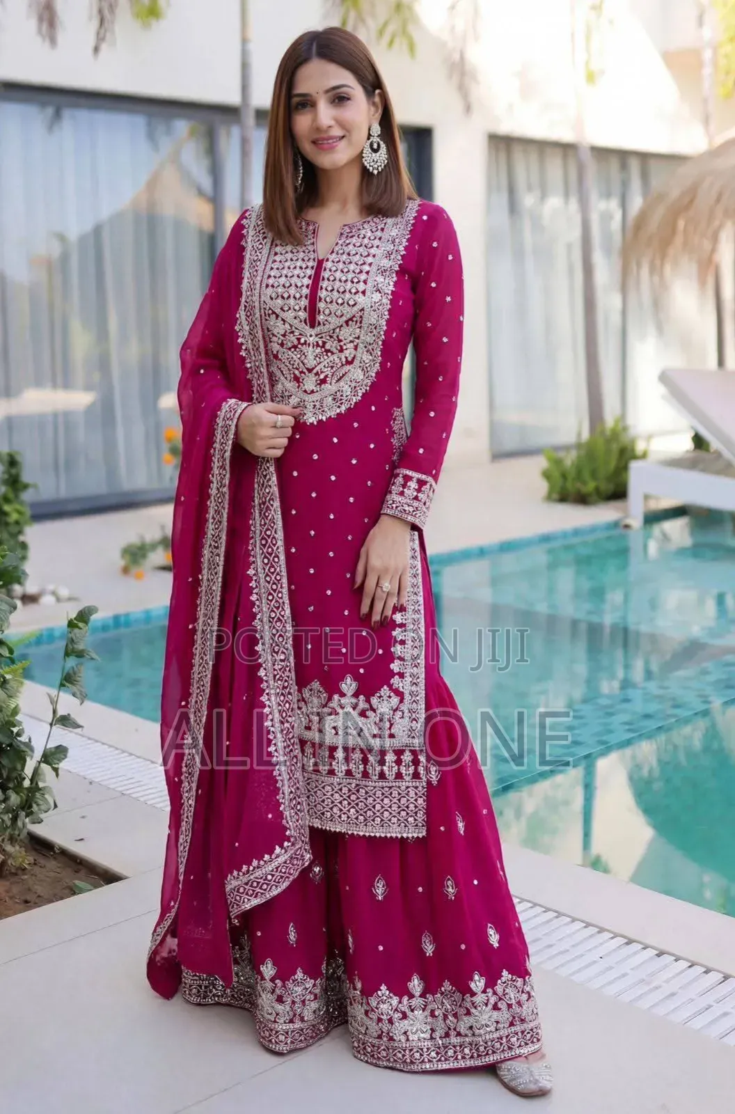 Premium Soft Jorjet Three Piece High Quality