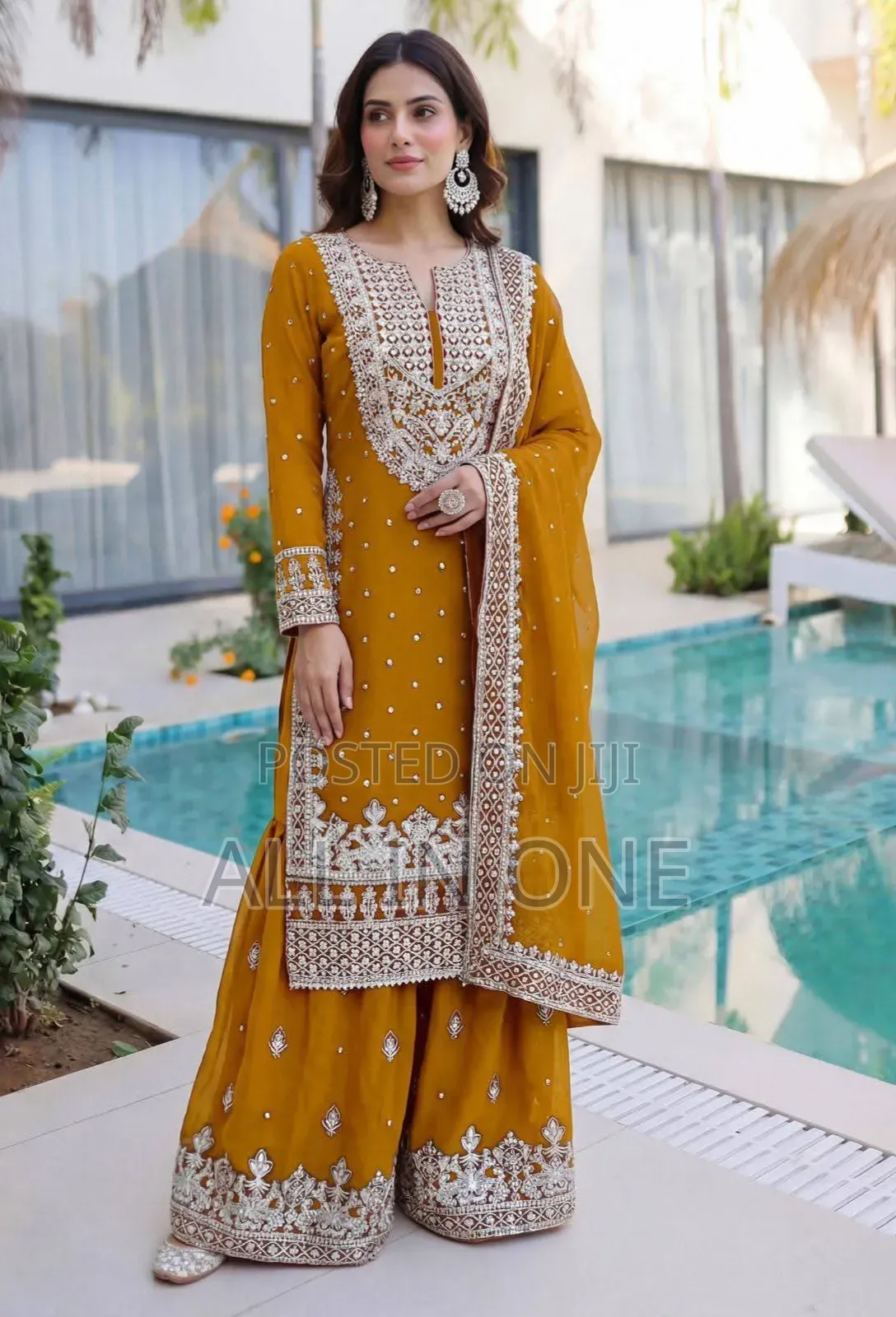 Premium Soft Jorjet Three Piece High Quality