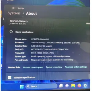 11gen Core I5 Pc Sell