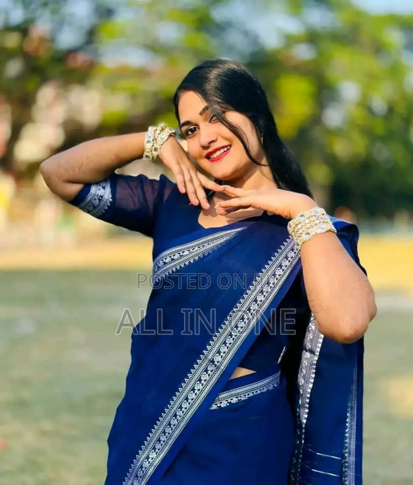 Nokshi Pair Suti Saree ম্যাচিং ব্লাউজ পিস