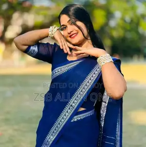 Nokshi Border Cotton Saree with separate matching blouse piece
