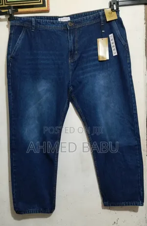 Mens Semi Baggy Jeans Pants