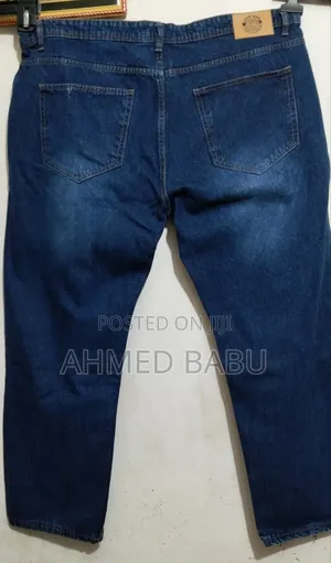 Mens Semi Baggy Jeans Pants