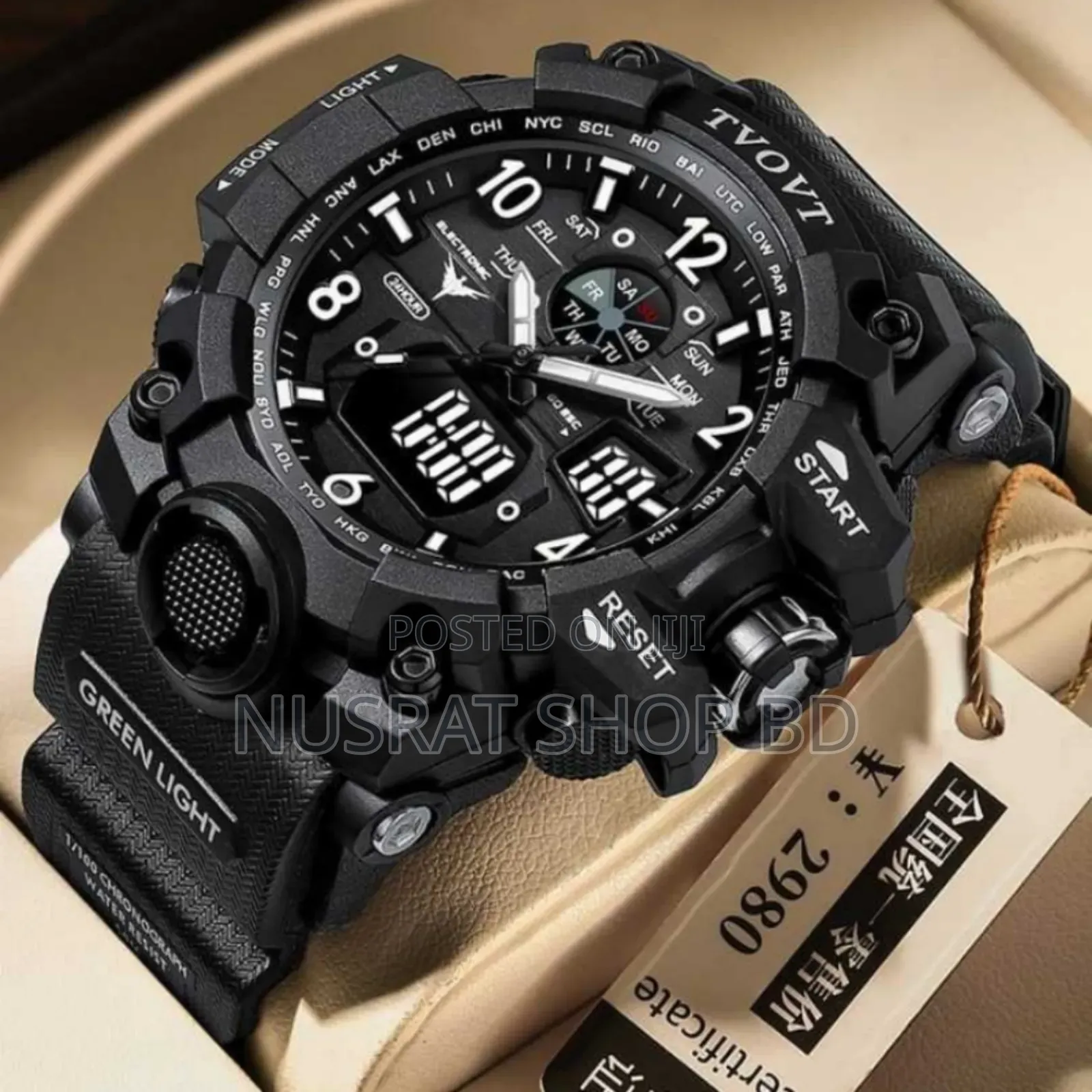 Tvovt 8803 Premium Water Resistant Watch
Code : 12421