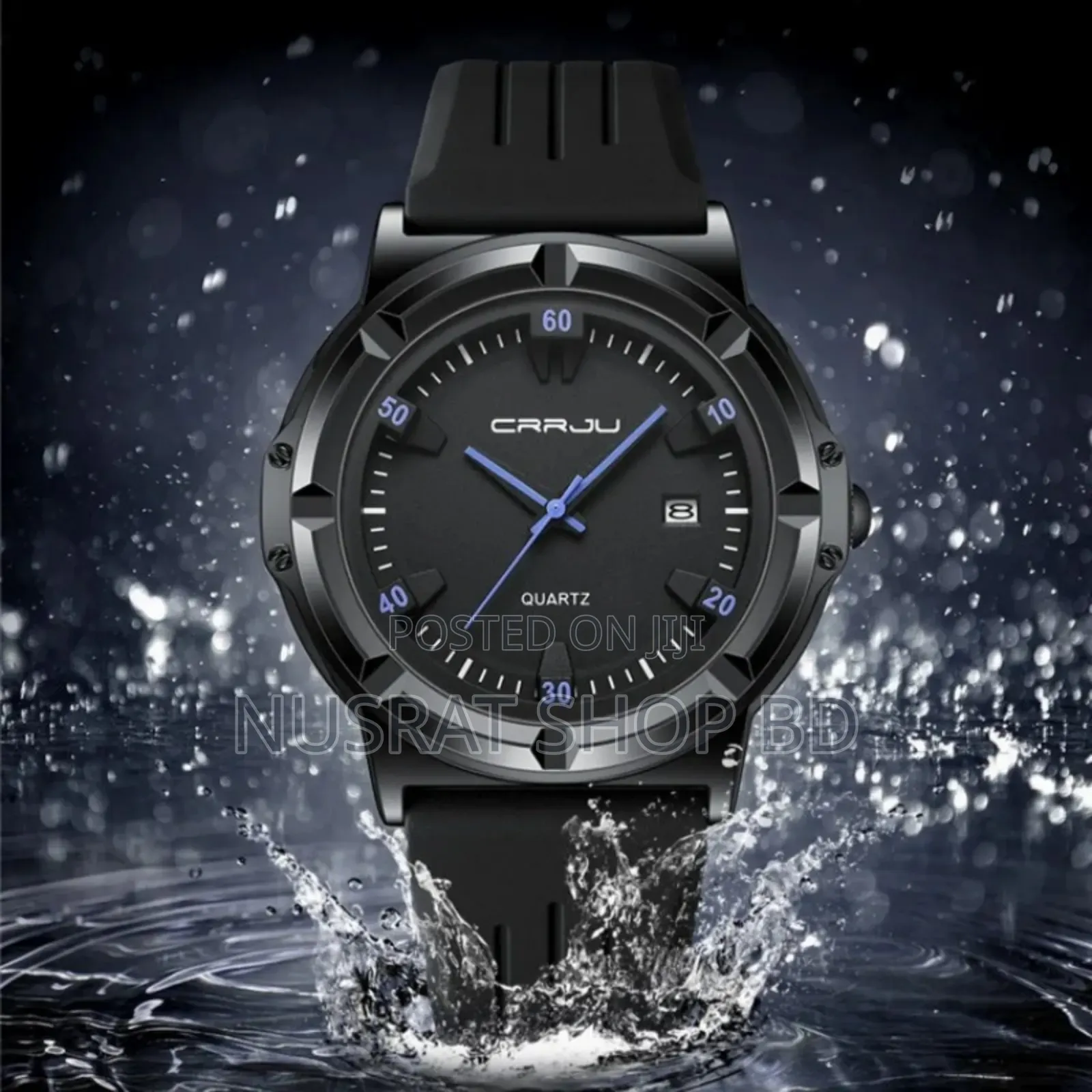 Crrju 5030 Premium Silicone Strap Watch Code : 12364