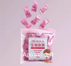 Bioaqua Compressed Facial Mask 50 Pieces