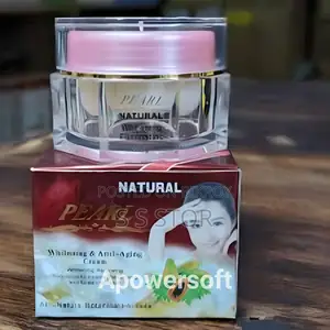 Natural Pearl Whitening Anti Aging Cream 25g