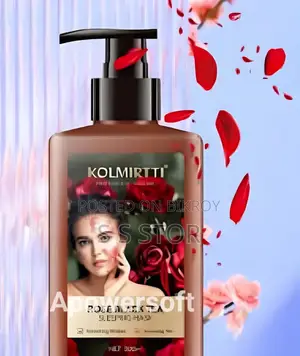 Kolmirtti Rose Black Tea Sleeping Mask 300ml