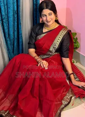 Nokshi Border Cotton Saree
