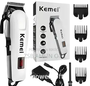 Kemei KM-809A Professional Rechargeable Hair Clipper Trimmer