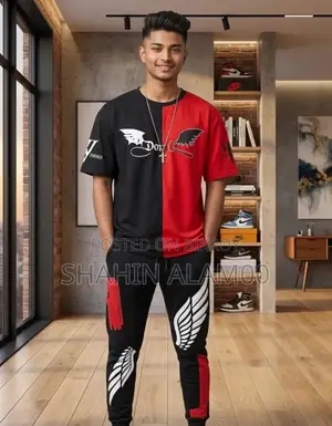 Premium Mesh T-Shirt and Pant Set