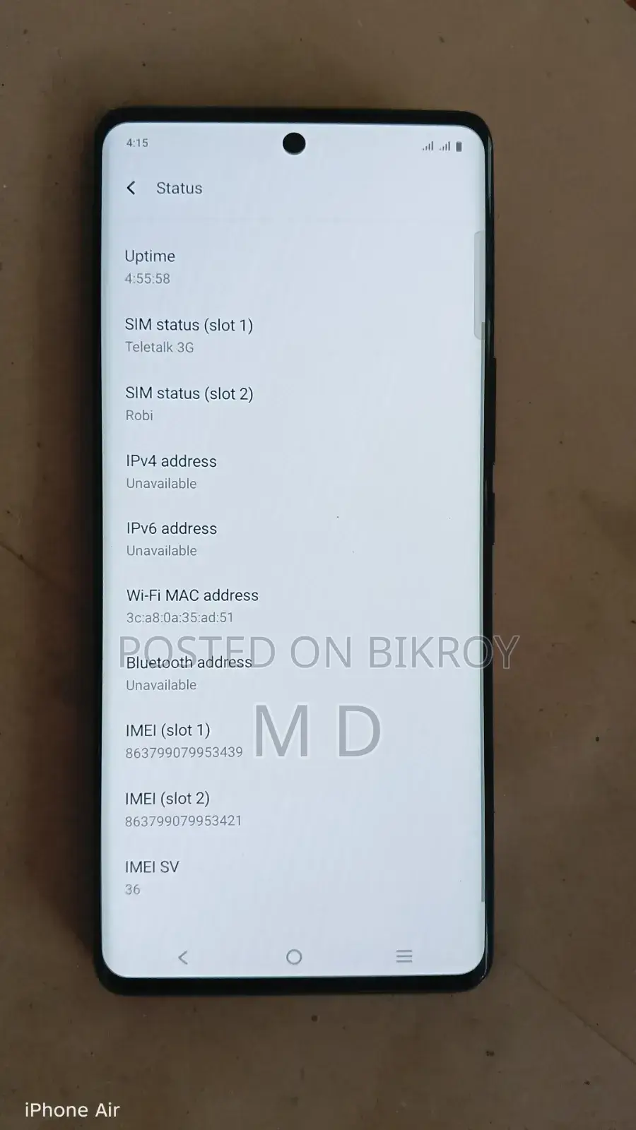 Vivo V40 5G 256 GB Purple
