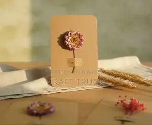 Natural Dry Flower Cards