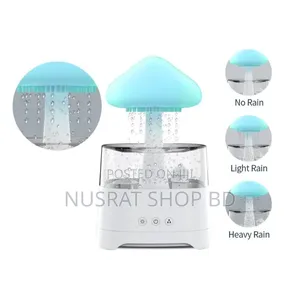 5 in 1 Bluetooth Speaker Rain Cloud Humidifier, Code: 5868
