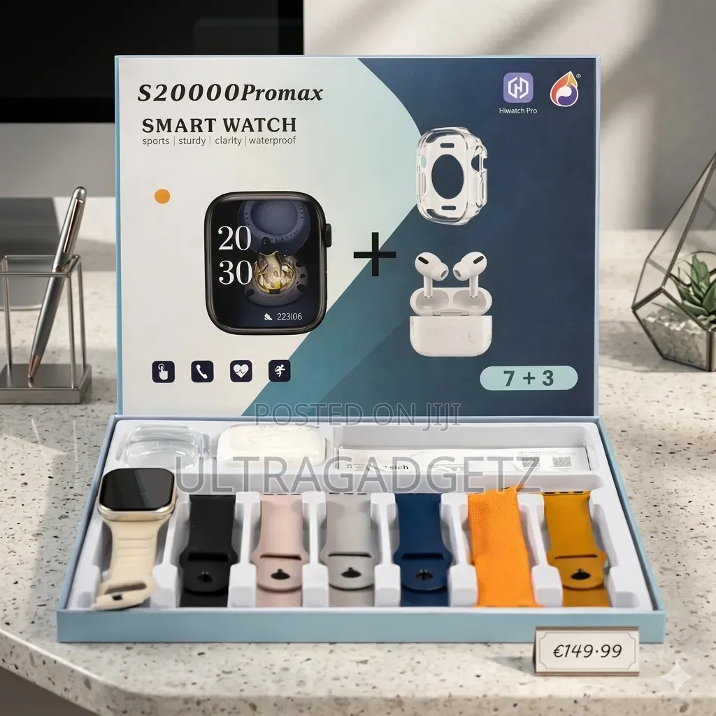 S2000 Promax Smart Watch 10 in 1