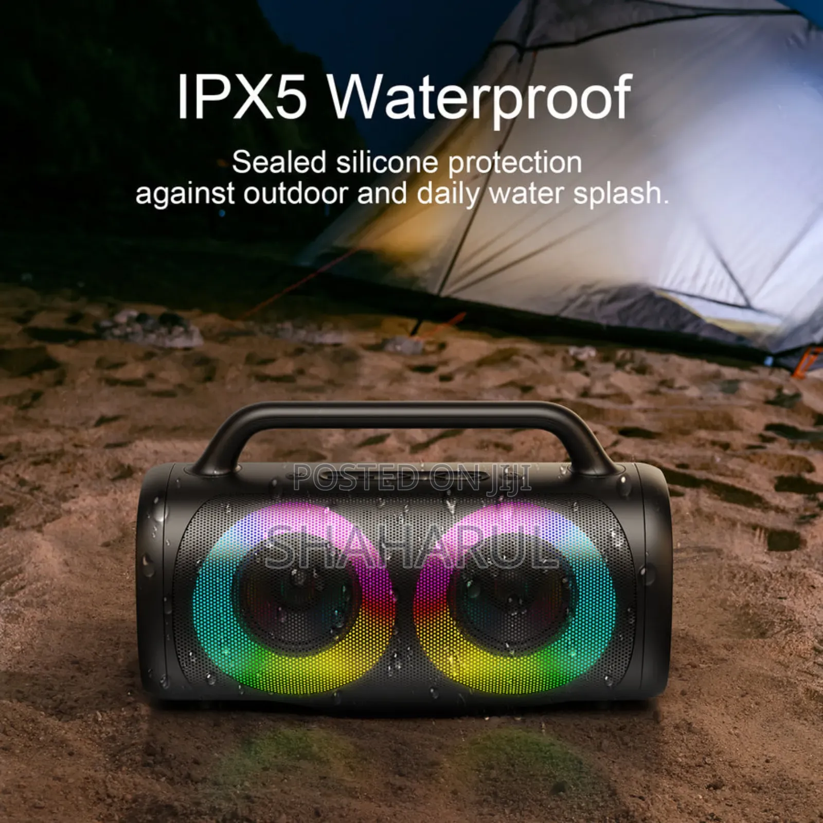 Jr-Mw02 40W Bluetooth Wireless Speaker With RGB Lights