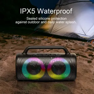 Jr-Mw02 40W Bluetooth Wireless Speaker With RGB Lights