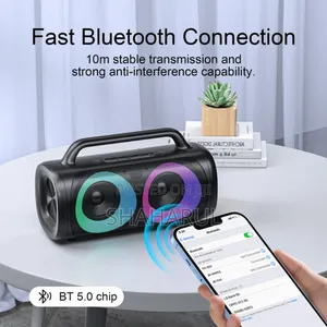 Jr-Mw02 40W Bluetooth Wireless Speaker With RGB Lights