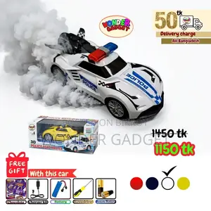 3D Police Road Master RC Car