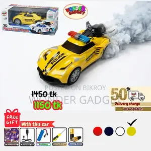 3D Police Road Master RC Car