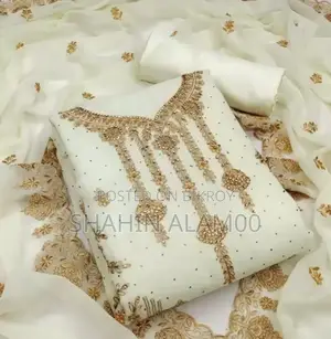 Embroidery Georgette Three Piece
