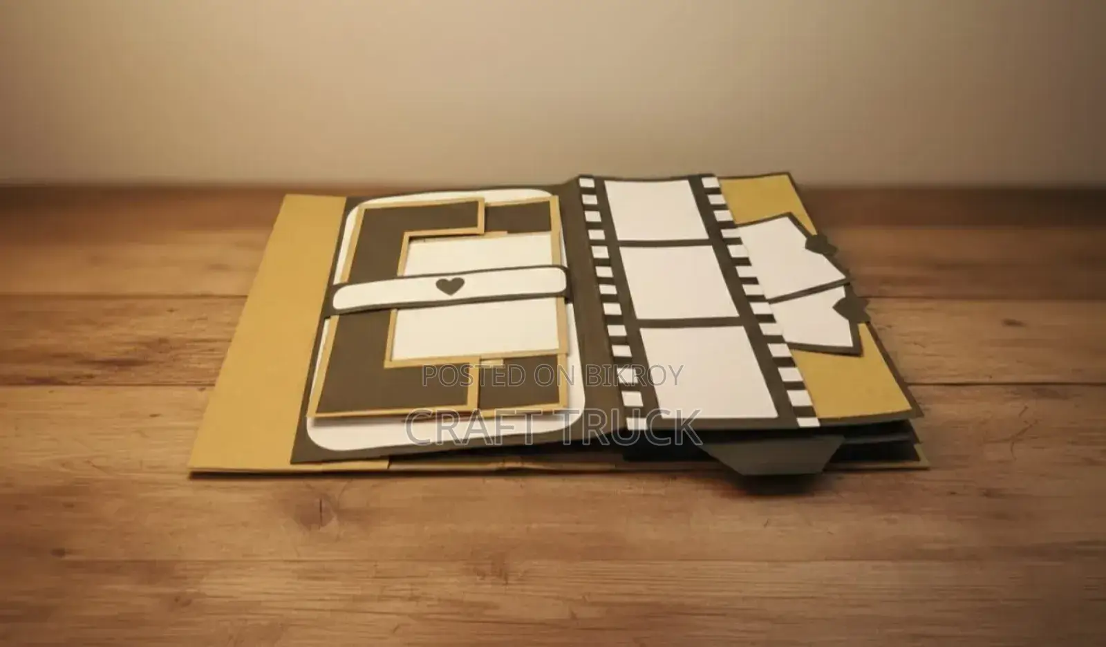 Handmade Vintage Scrapbook
