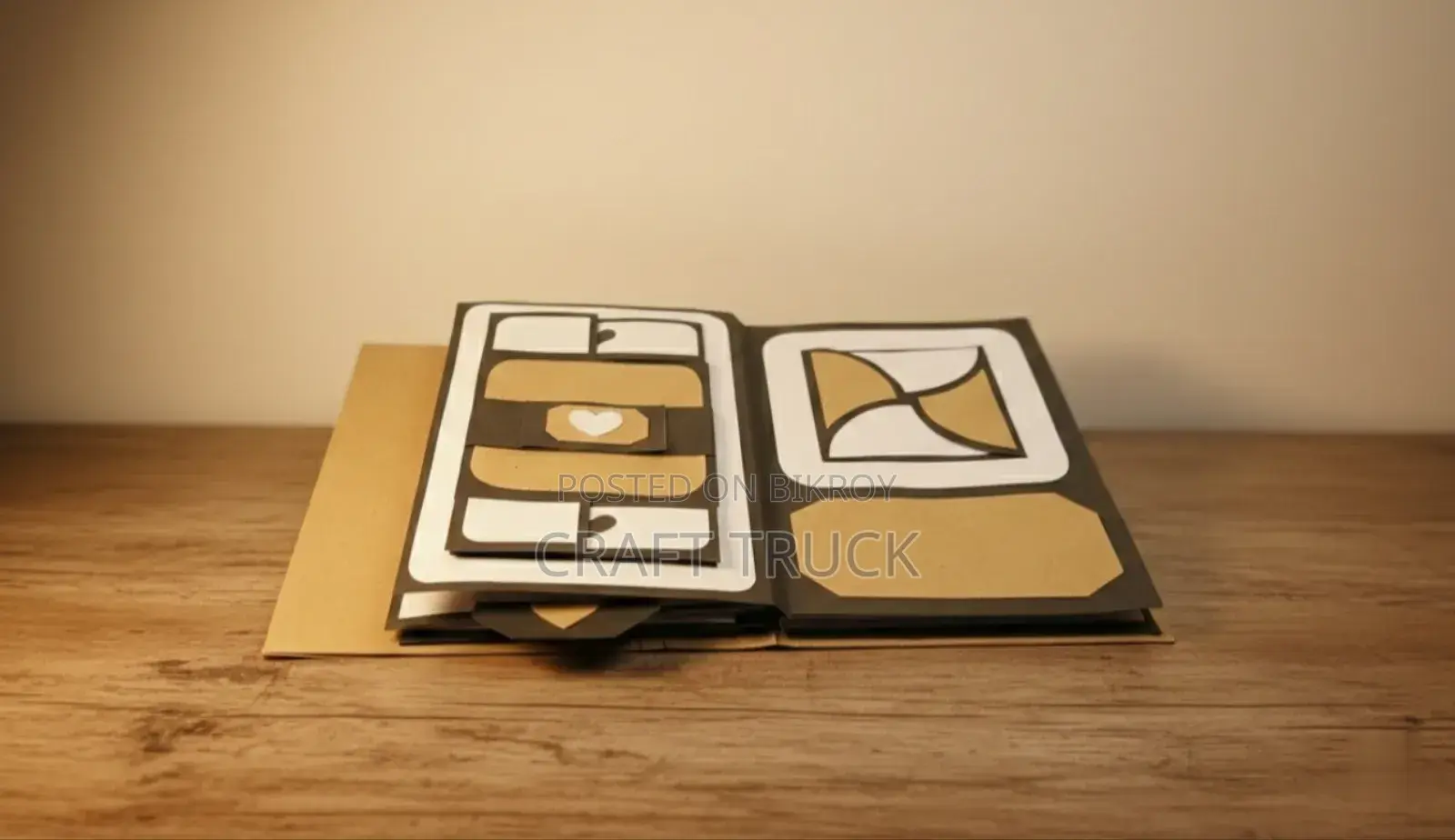 Handmade Vintage Scrapbook