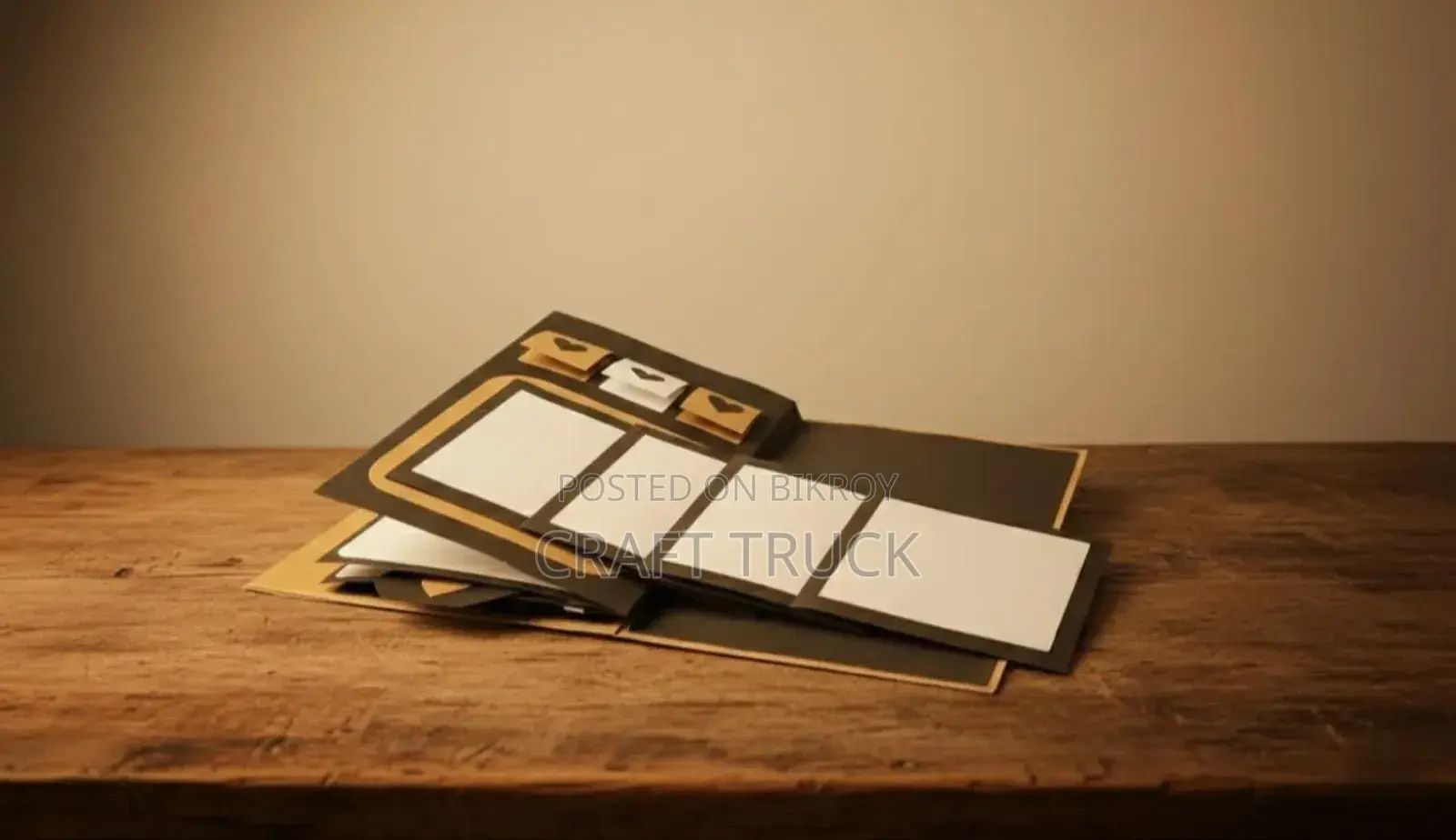 Handmade Vintage Scrapbook