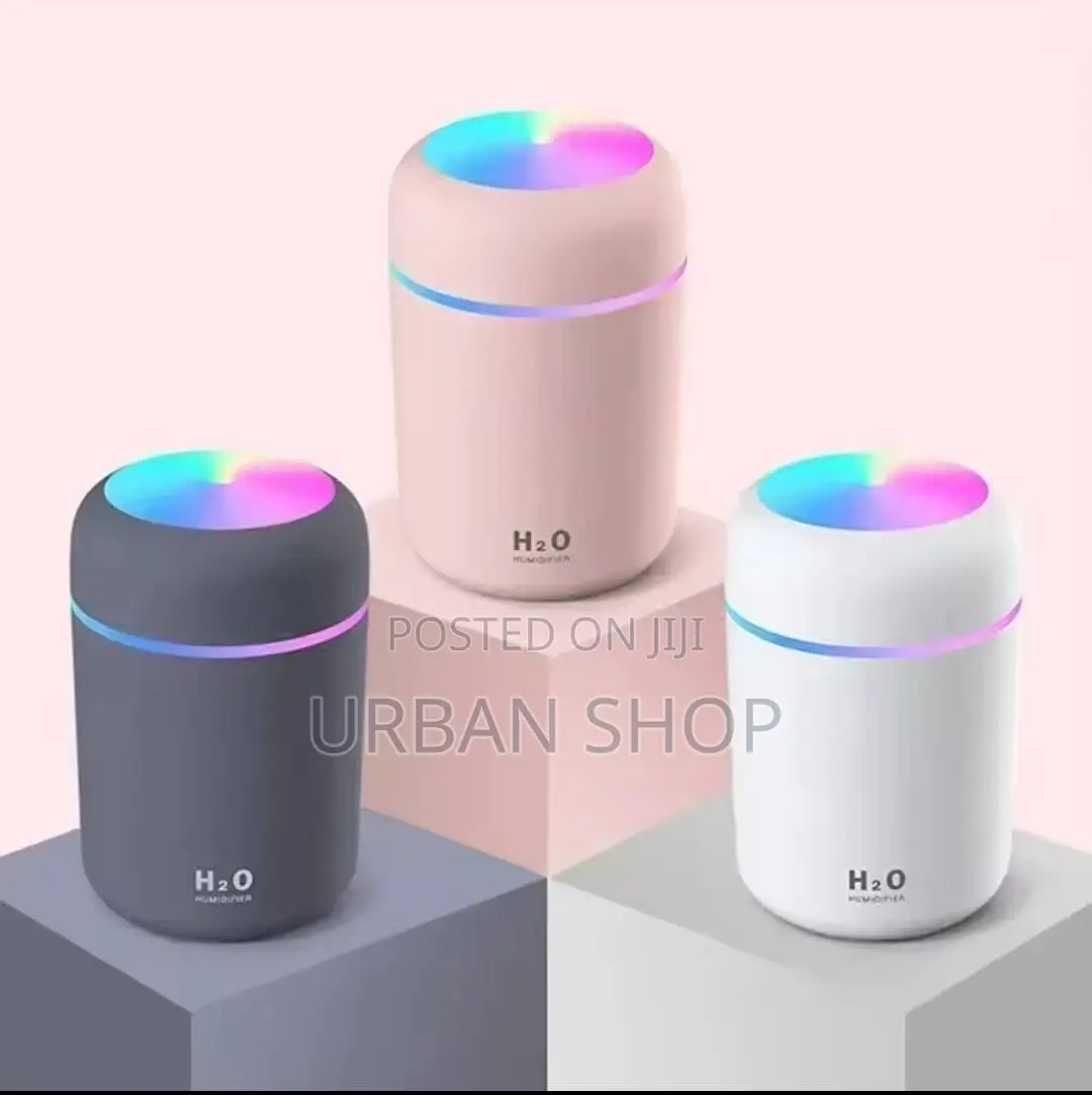 300ml Portable Led Humidifier | Usb Aroma Diffuser for Home Office