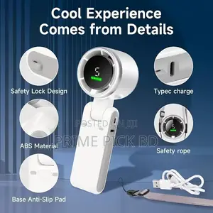 Mini Turbo Hand Fan 2000mAh Price in BD