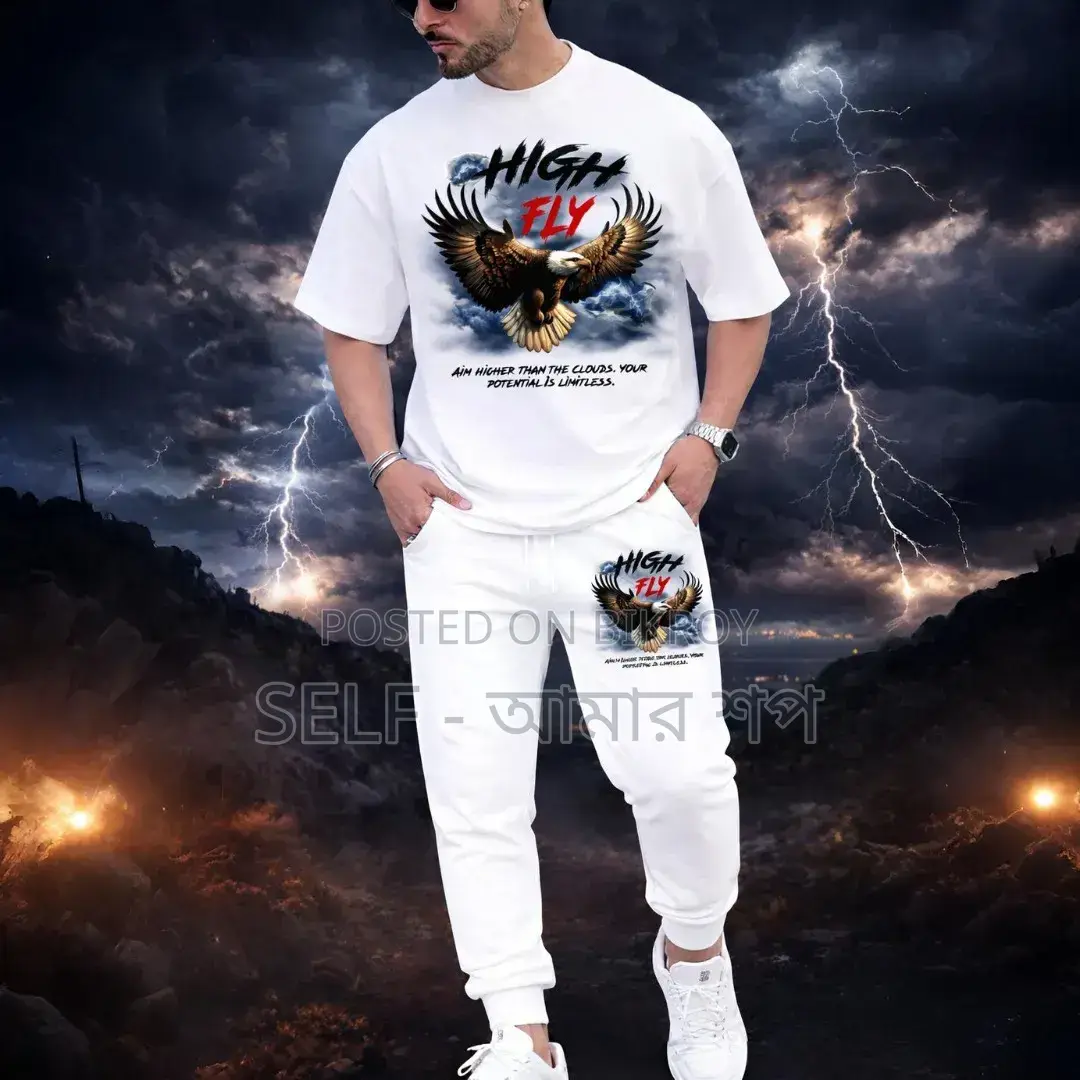 Premium Export Quality Cotton T-Shirt & Trouser Combo Set