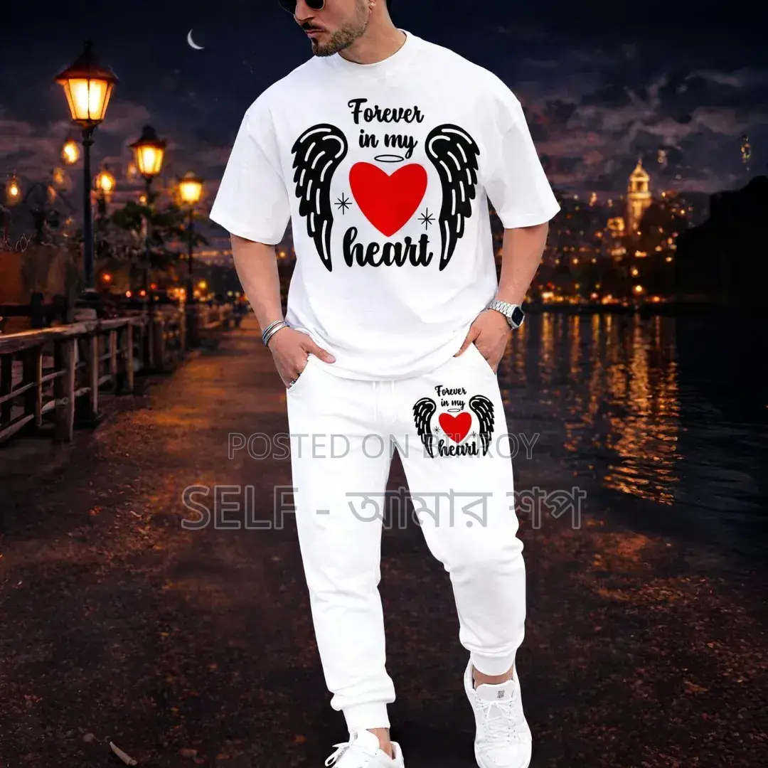 Premium Export Quality Cotton T-Shirt & Trouser Combo Set