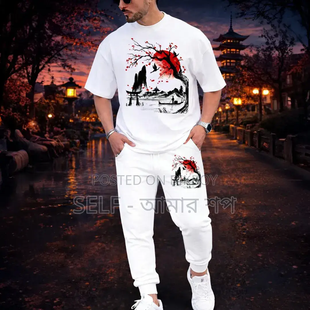 Premium Export Quality Cotton T-Shirt & Trouser Combo Set