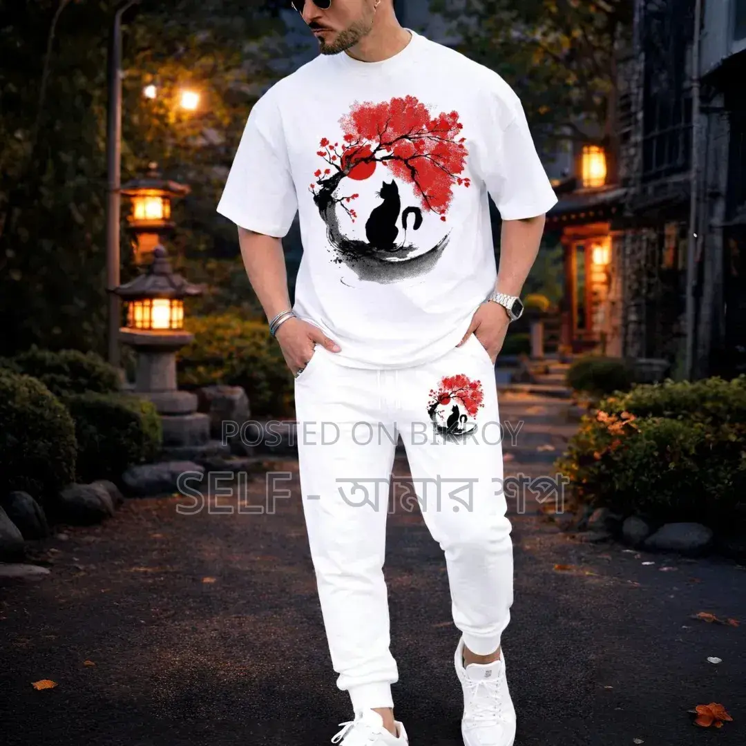 Premium Export Quality Cotton T-Shirt & Trouser Combo Set