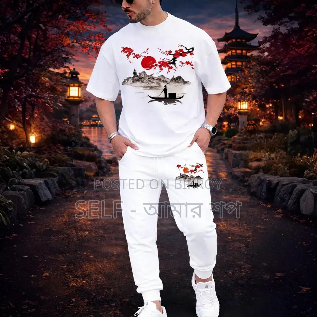Premium Export Quality Cotton T-Shirt & Trouser Combo Set