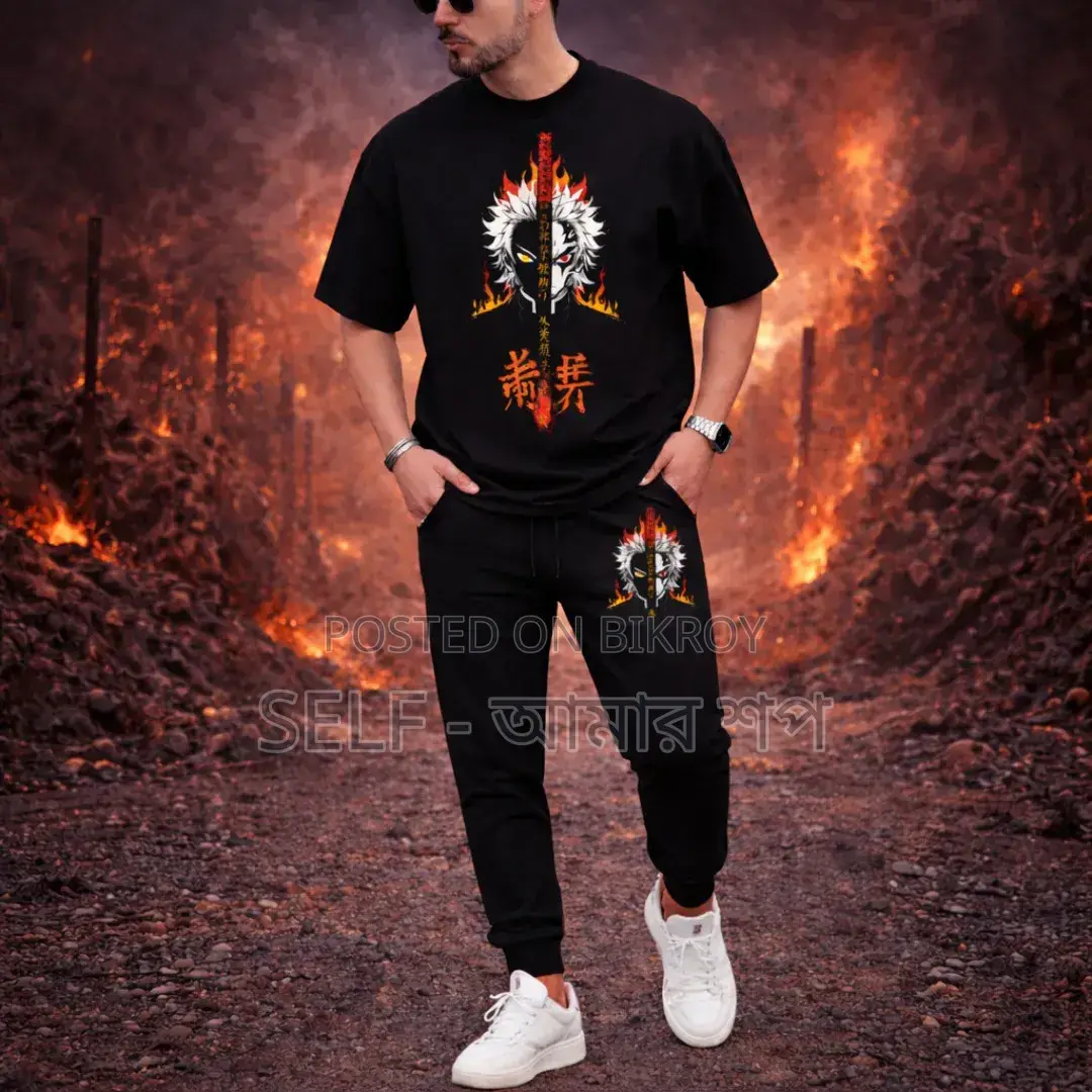 Premium Export Quality Cotton T-Shirt & Trouser Combo Set