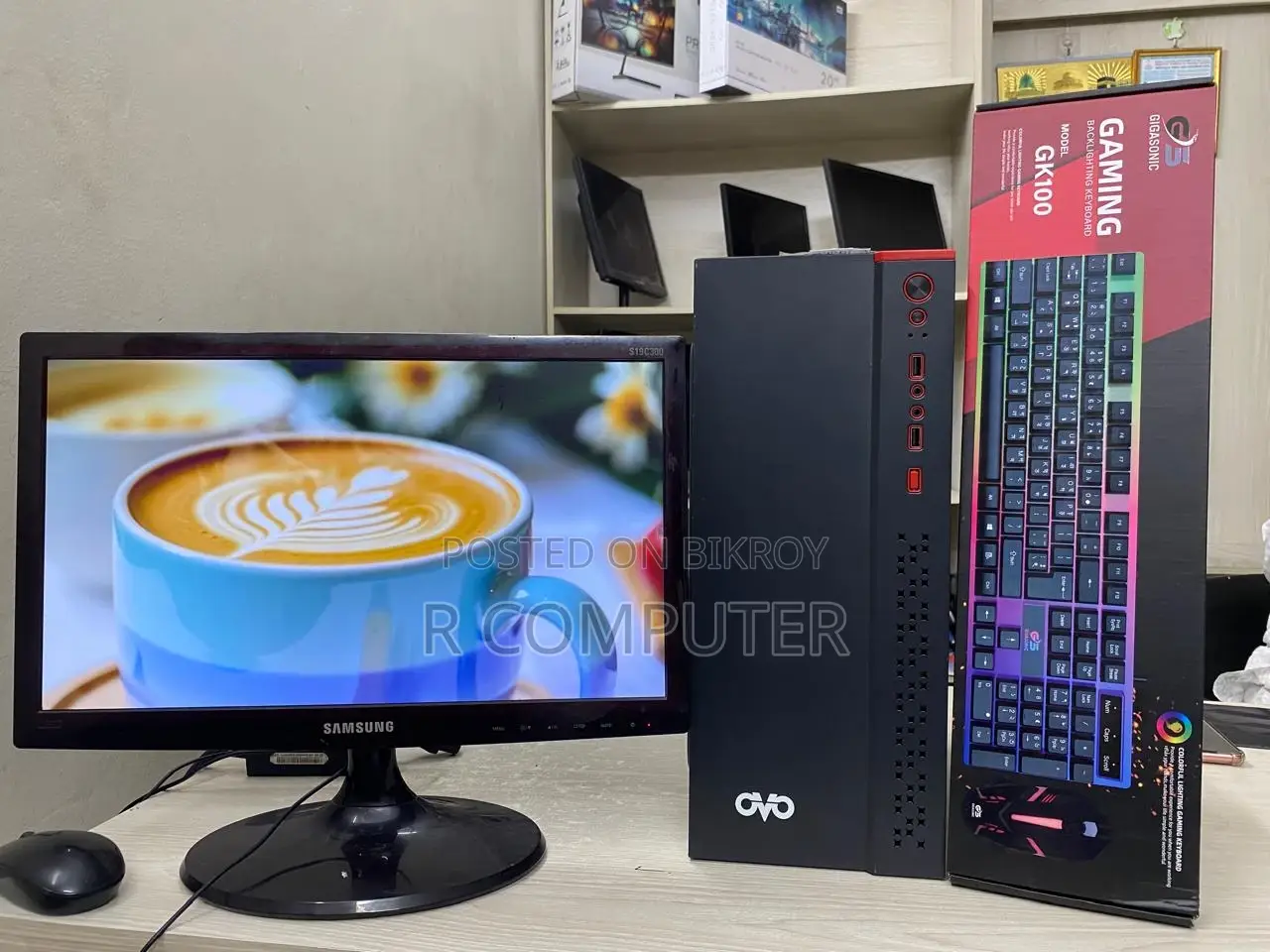 Desktop Computer 4GB Intel Core i3 SSD 128GB