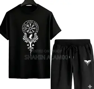 Mesh T-Shirt and Short Pant Set