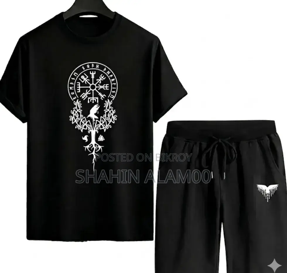 Mesh T-Shirt and Short Pant Set