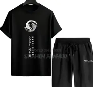 Mesh T-Shirt and Short Pant Set