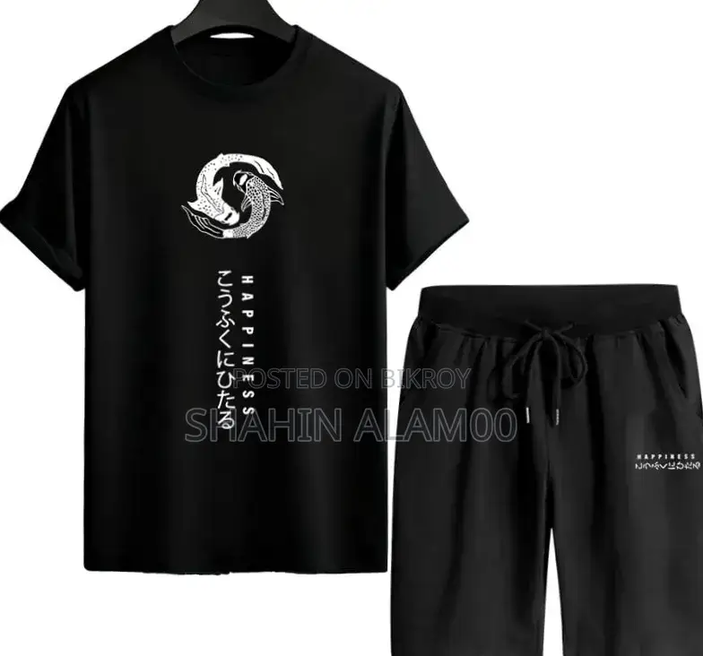 Mesh T-Shirt and Short Pant Set