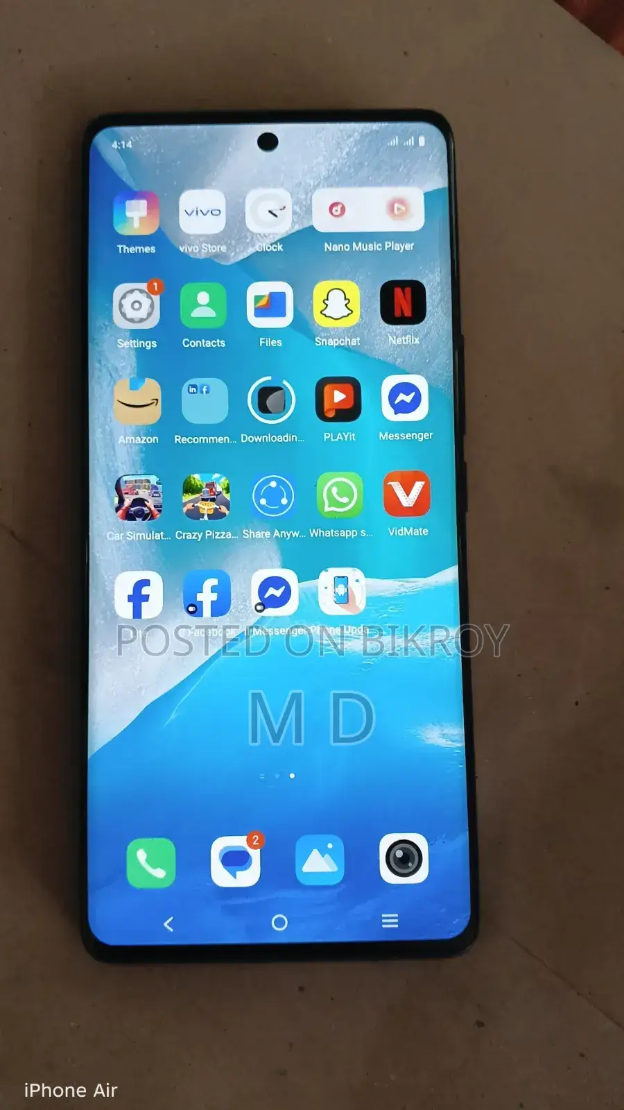 Vivo V40 5G 256 GB Purple