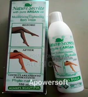 Natural Pure Argan Oil Lightening Moisturizing Body Lotion 350ml