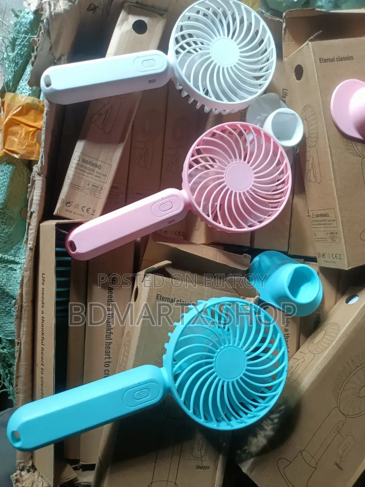 Rechargeable Mini Fan Combo Offer