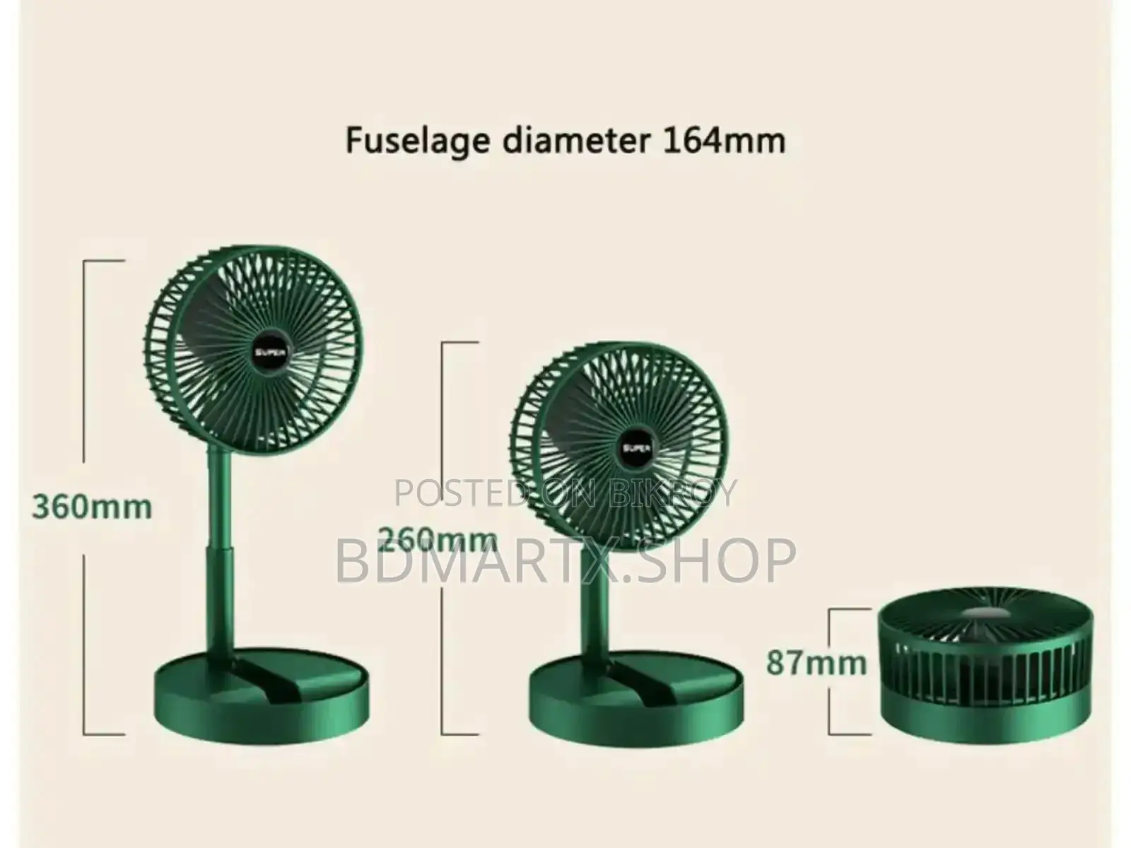 Rechargeable Mini Fan Combo Offer