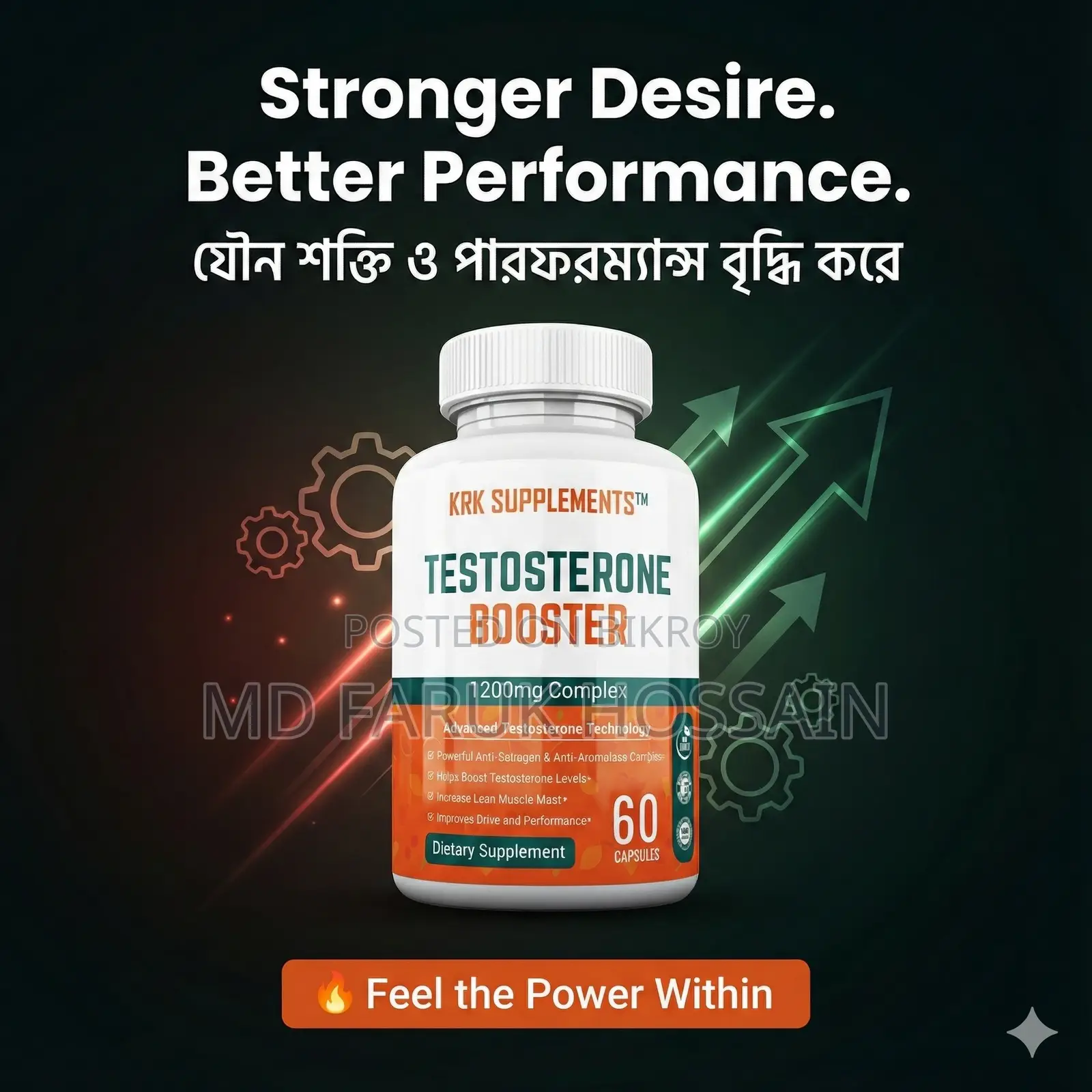 Testosterone Booster (Made In USA)