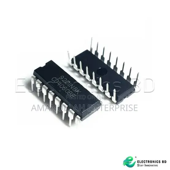 Cd 4060 Ic/Cd4060 +02 Pcs)