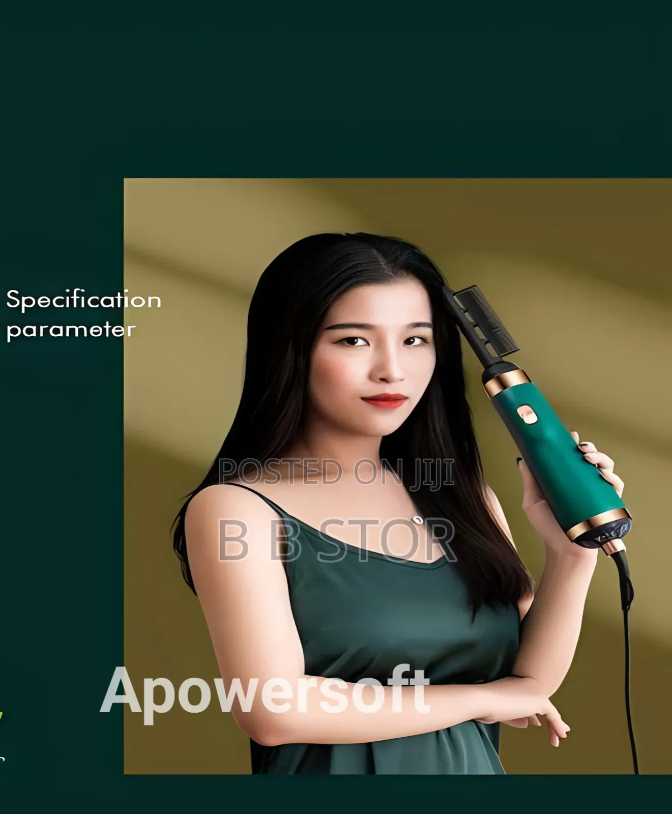 3in1 Innovative Black Technology Hair Dryer and Hot Air Brush