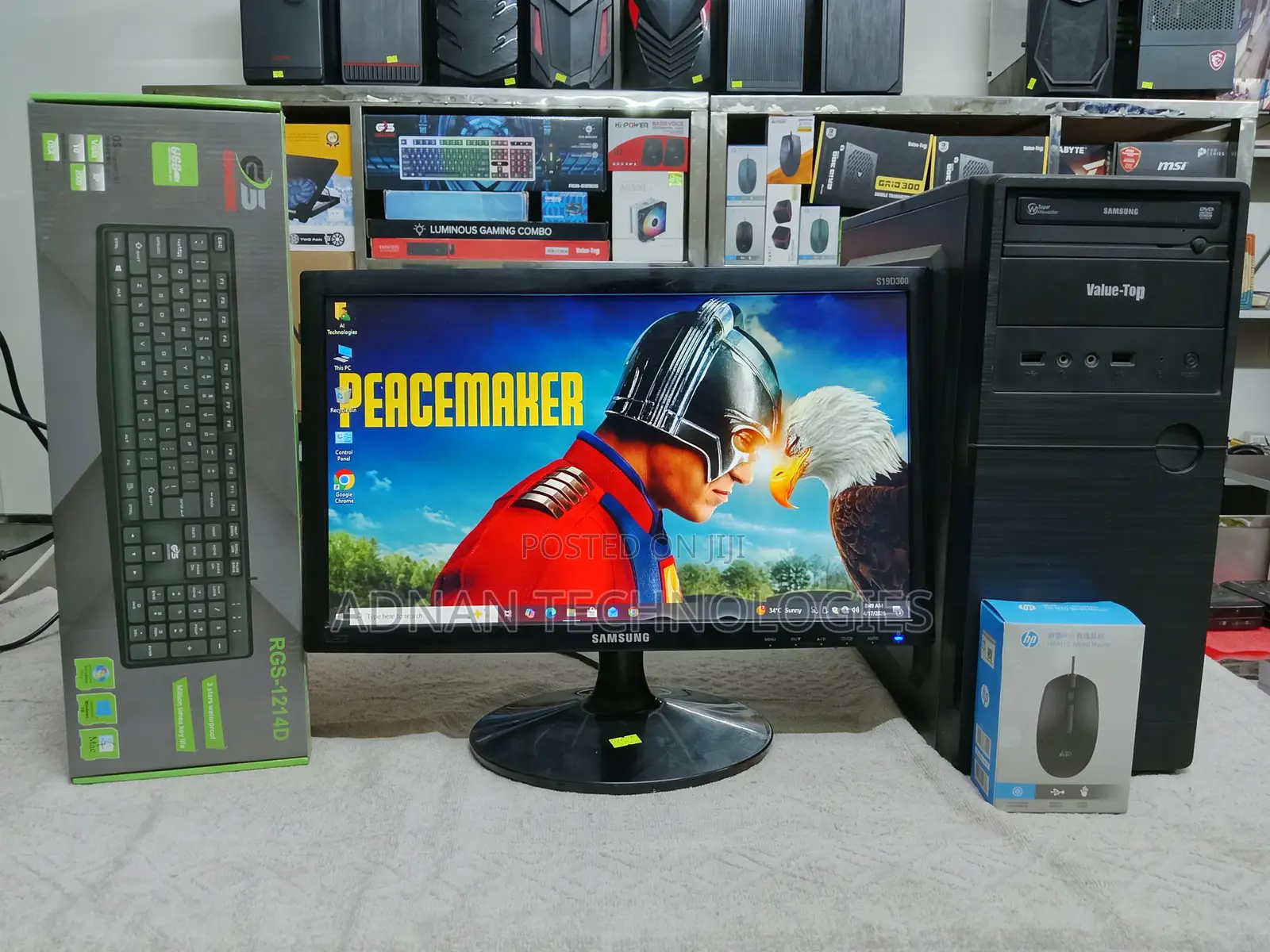 Adnan Computer Desktop Computer 4GB Intel HDD 500GB for sale - Adnan Technologies ...